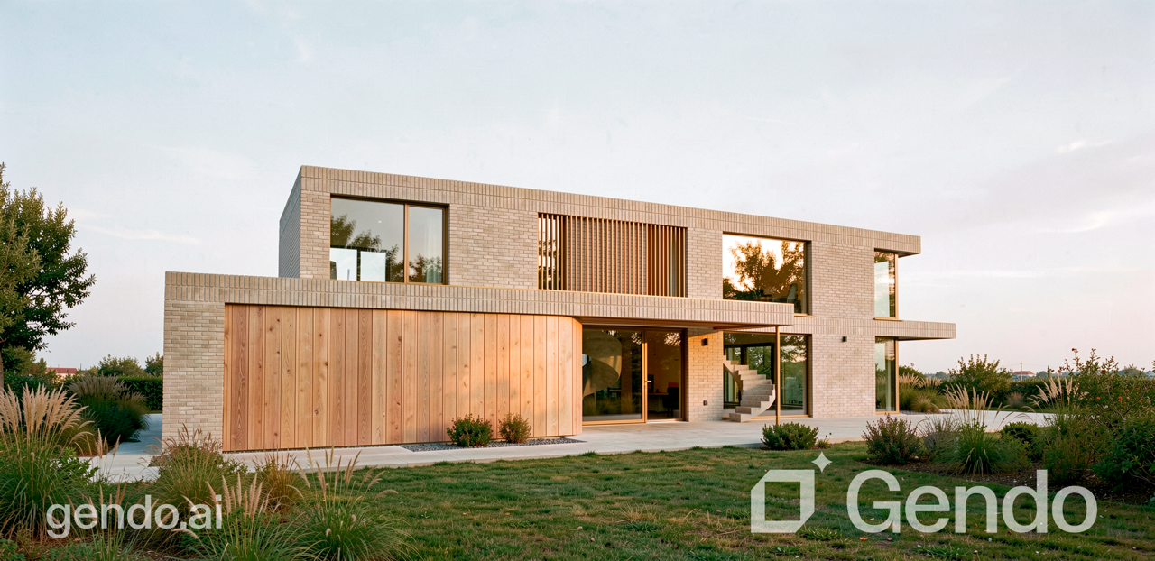 Architecturale visualisatie van Villa Vroegeinde